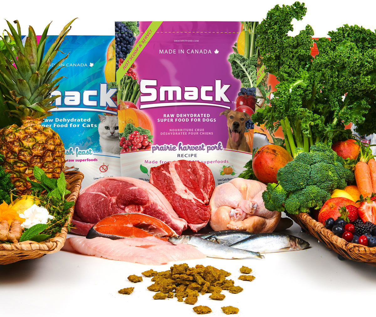 Shop Smack Tagged Superfood Ingredients Smack Pet Food Inc
