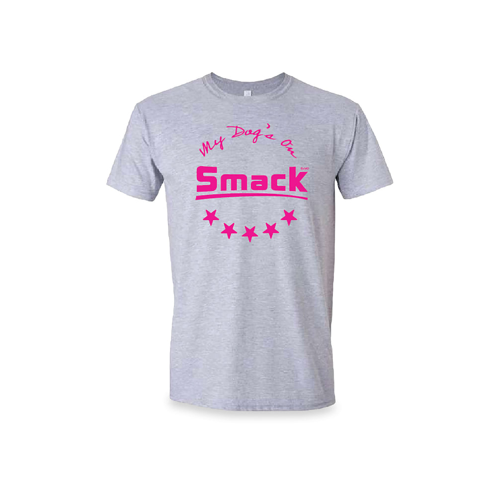 My Dog's on Smack™ T-Shirt - Unisex - Heather Grey