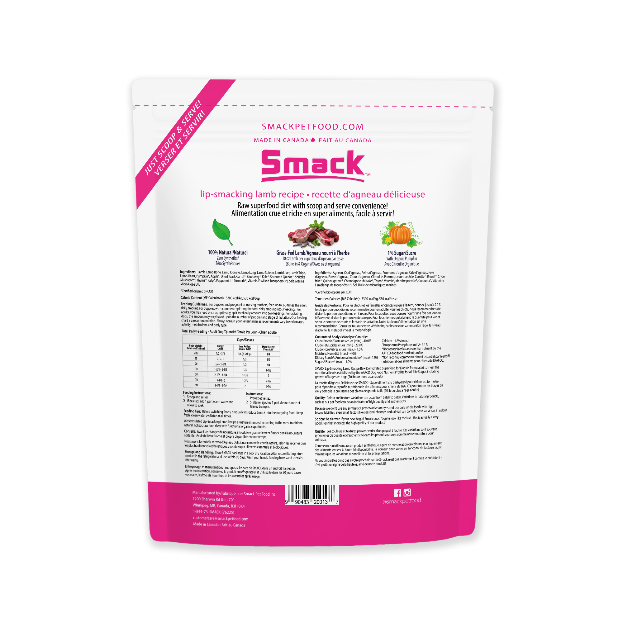 Lip Smacking Lamb (DOG)