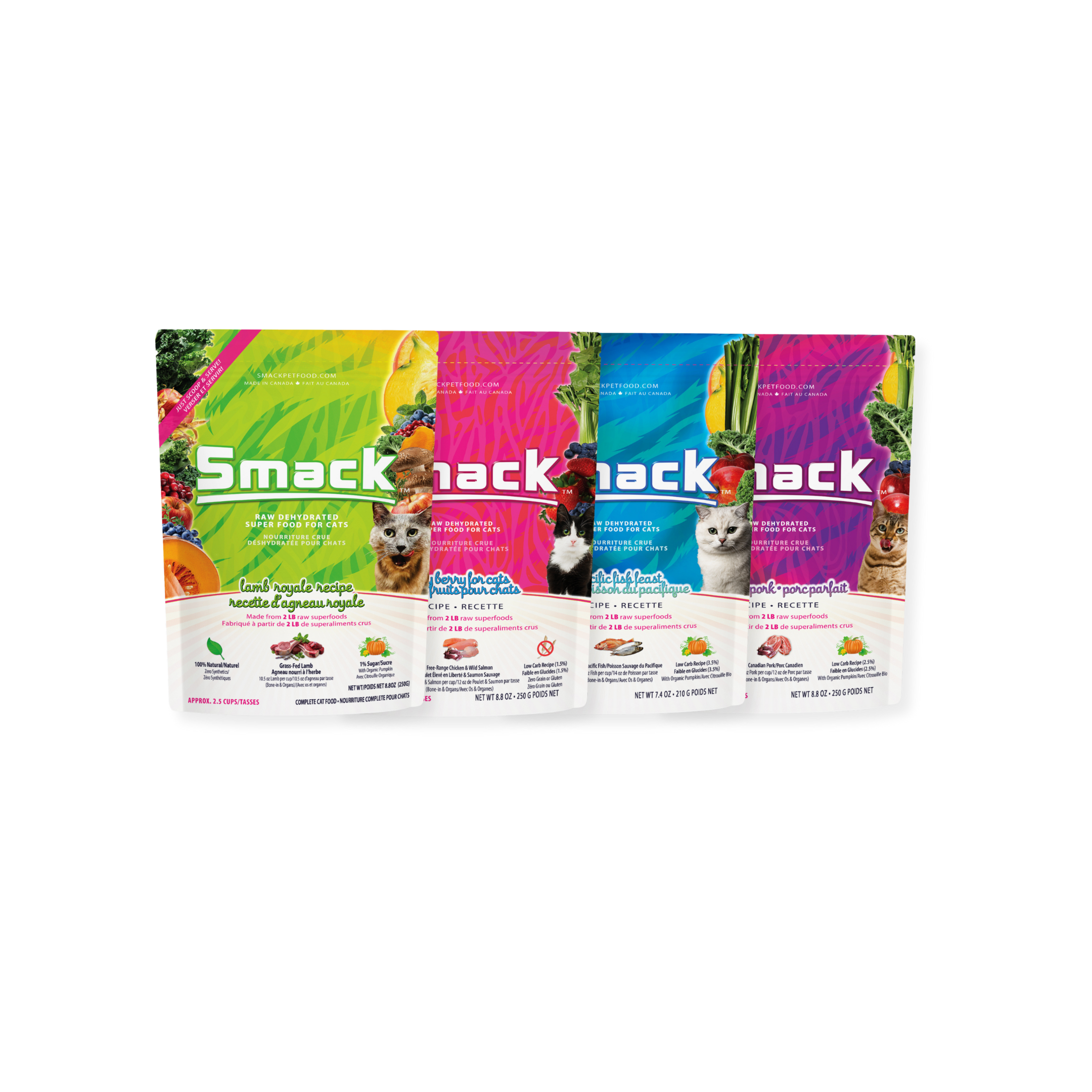 Smack Pet Food - 5-STAR RATED - Whole Raw Foods | Kibble Convenience ...