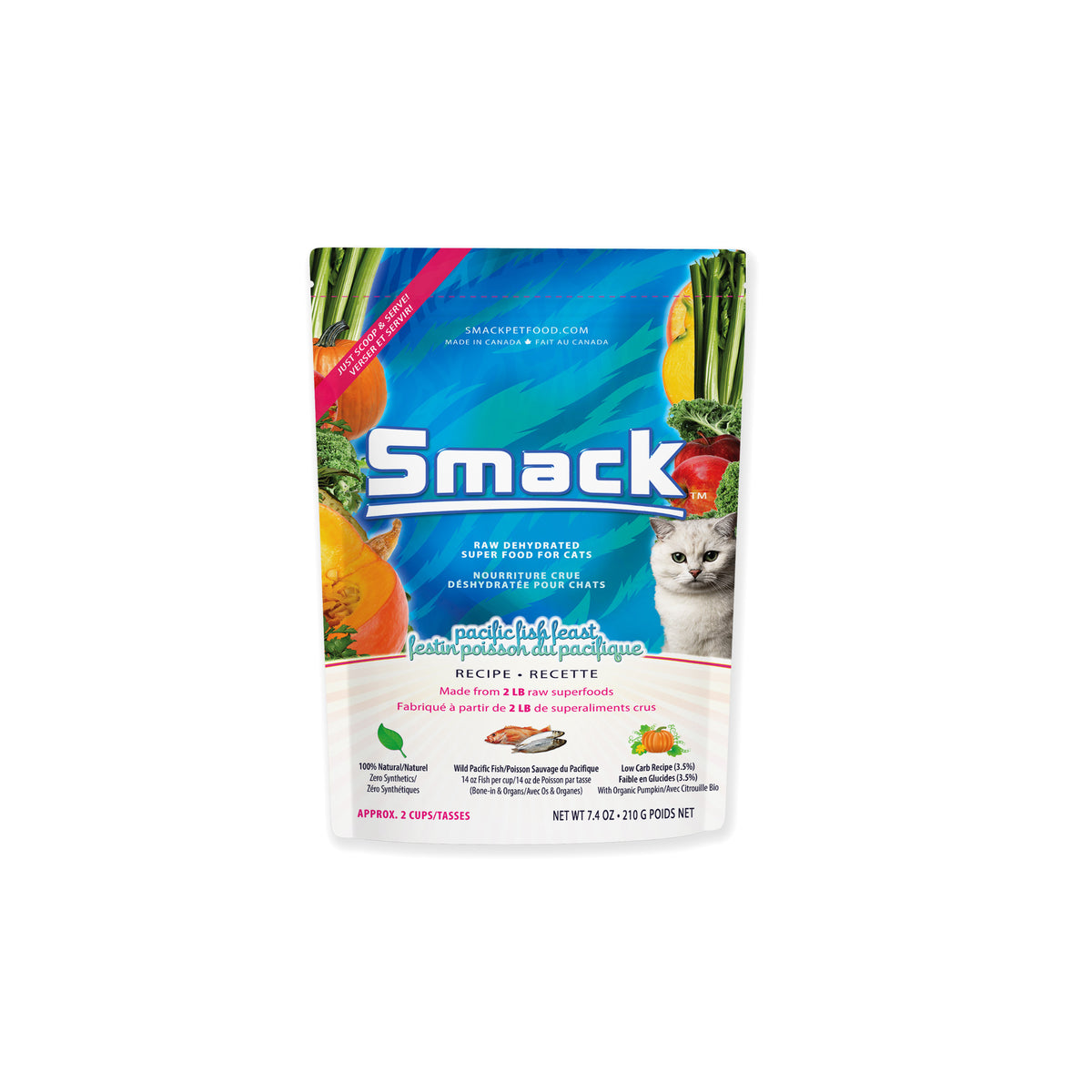 Pacific Fish Feast (CAT) – Smack Pet Food Inc.