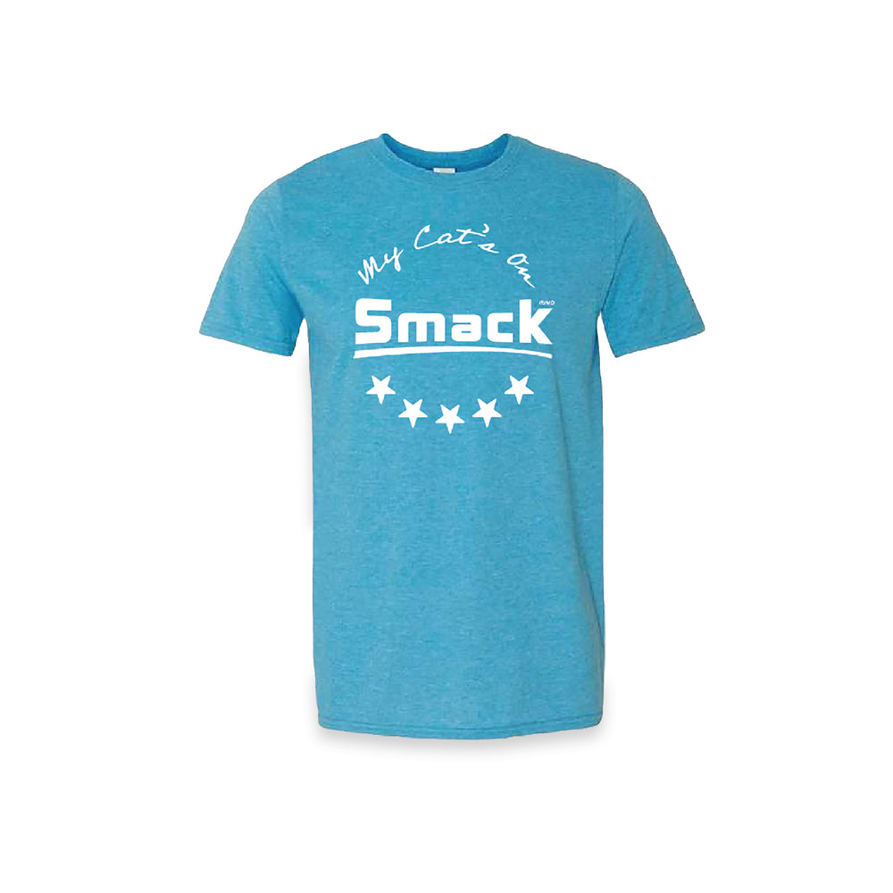 My Cat's on Smack™ T-Shirt - Unisex - Heather Sapphire